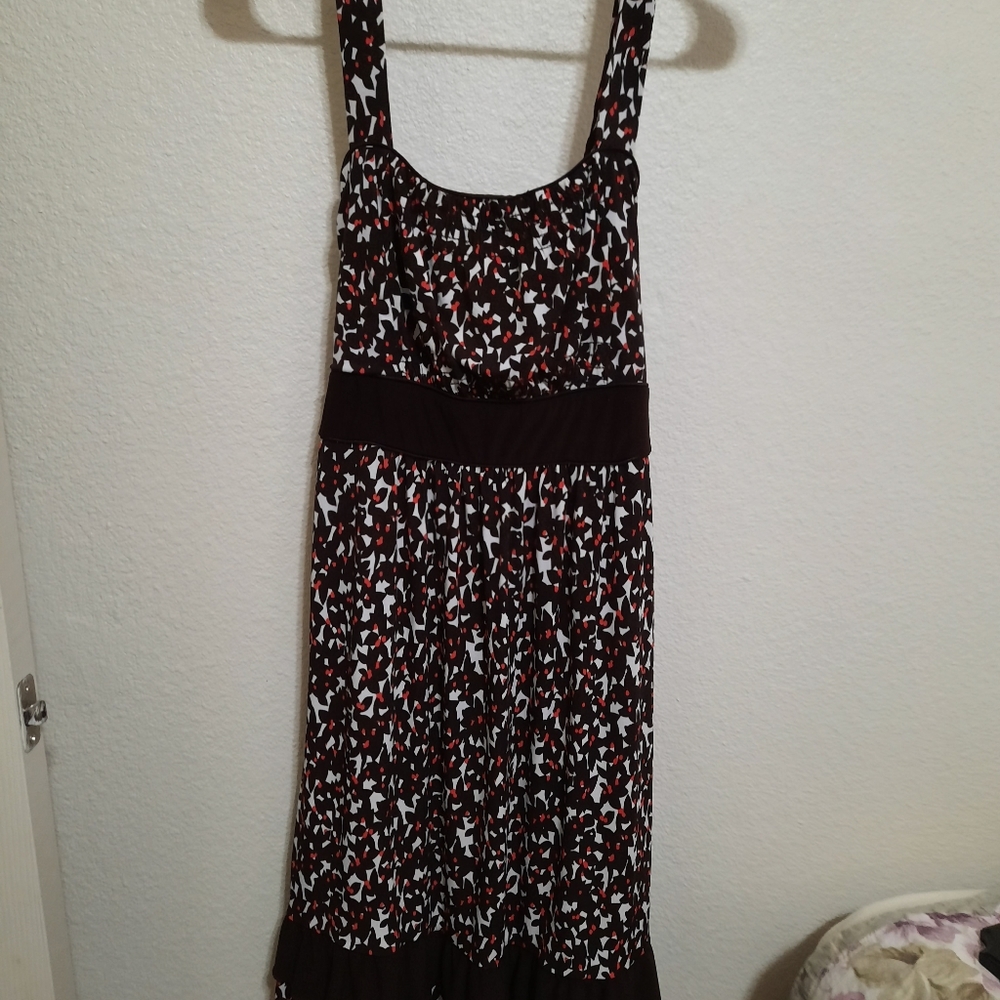 Brown sun dress